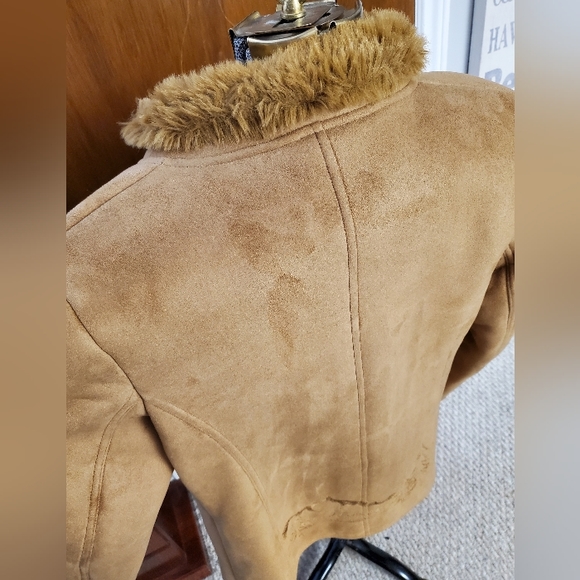 Northern Lifestyle Canada Faux Suede Brown Jacket - Picture 5 of 12
